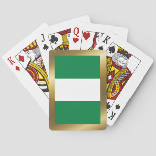 Jeu De Cartes Nigeria Drapeau Jouer des cartes