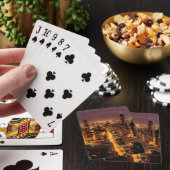 Jeu De Cartes Night cityscape de Chicago (In Situ)
