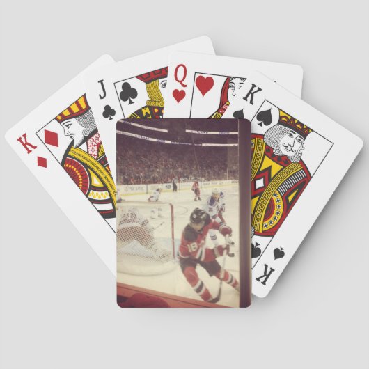 Jeu De Cartes NJ Devils vs. Rangers playing cards (dos)
