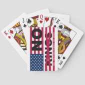 Jeu De Cartes "NO kings" Classic Playing Cards (dos)