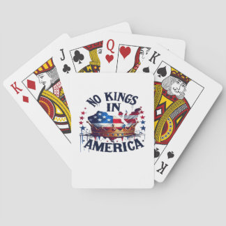 Jeu De Cartes No Kings In America Classic Retro Cool