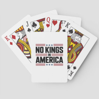 Jeu De Cartes No Kings In America USA Creative Style