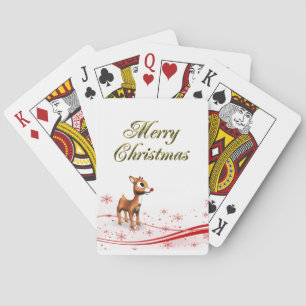 Jeu De Cartes Noël à l'inné de caricature