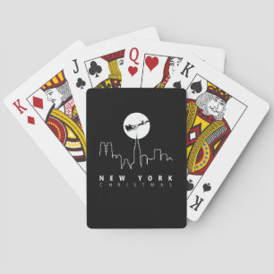 Jeu De Cartes Noël à New York City