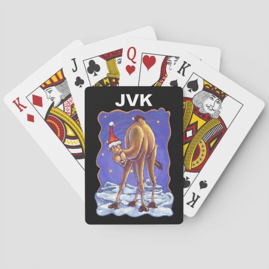 Jeu De Cartes Noël aux chameaux (dos)