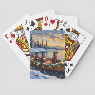 Jeu De Cartes Noël Bateau de Noël Danois Géant