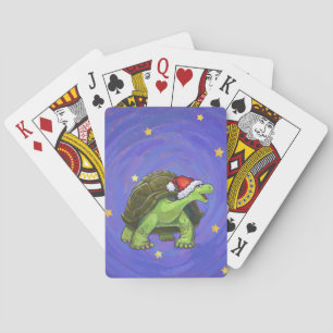 Jeu De Cartes Noël de la tortue nocturne étoilée