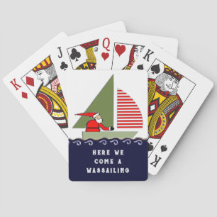 Jeu De Cartes Noël de voile drôle