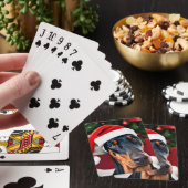 Jeu De Cartes Noël Doberman (In Situ)