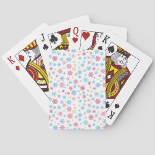 Jeu De Cartes Noël Fêtes Motif de neige