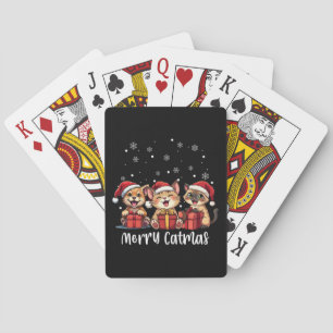 Jeu De Cartes Noël Kitty Chats Joyeux Catmas