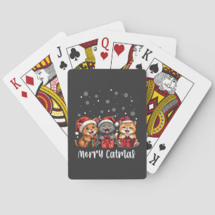 Jeu De Cartes Noël Kitty Chats Joyeux Catmas