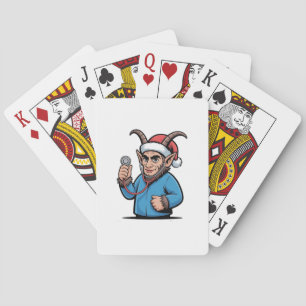 Jeu De Cartes Noël Krampus Infirmière Scrubs Infirmière