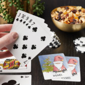 Jeu De Cartes Noël personnalisé du Père Noël (In Situ)