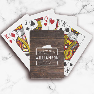 Jeu De Cartes Nom de famille russe moderne Farmhouse Cottage Gam