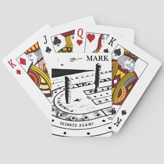 Jeu De Cartes Nom de marque personnalisé | Cribbage (dos)