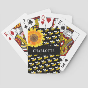 Jeu De Cartes Nom de tournesol de la bourrasque noire