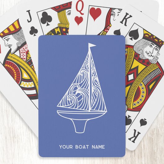 Jeu De Cartes Nom du bateau à voile Nautique