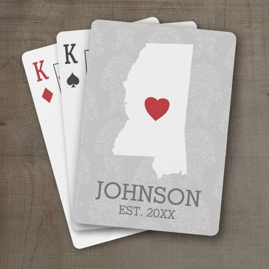 Jeu De Cartes Nom du Mississippi