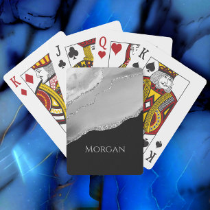 Jeu De Cartes Nom, Parties scintillant et vieillissement en arge
