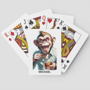 Jeu De Cartes Nom personnalisé Animal
