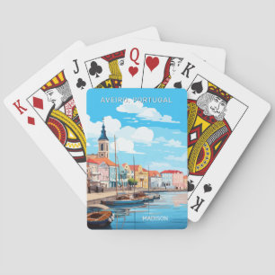Jeu De Cartes Nom personnalisé Aveiro Portugal