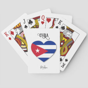 Jeu De Cartes Nom personnalisé Cuba Love