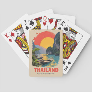Jeu De Cartes Nom personnalisé Thaïlande
