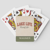 Jeu De Cartes Nom simple Lac Deerwood (dos)