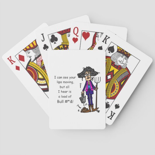 Jeu De Cartes Nombre de BS (dos)