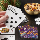 Jeu De Cartes Noms colorés monogrammes (In Situ)