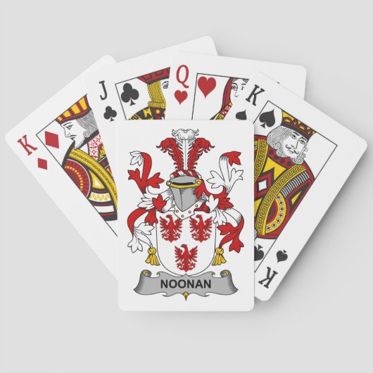 Jeu De Cartes Noonan Family Crest (dos)