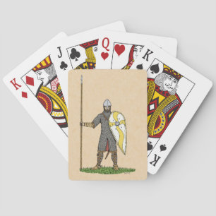 Jeu De Cartes Norman Knight Circa 1066