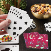 Jeu De Cartes Notes musicales de couleur (In Situ)
