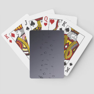 Jeu De Cartes Notes musicales Lecture de cartes