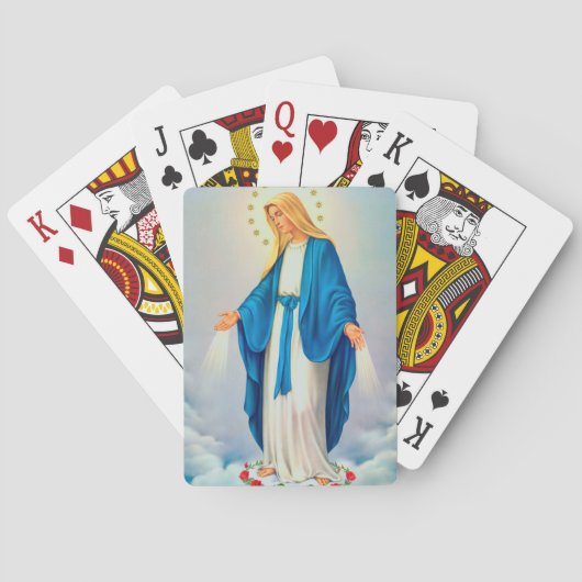 Jeu De Cartes Notre Dame de l'Immaculée Conception (dos)