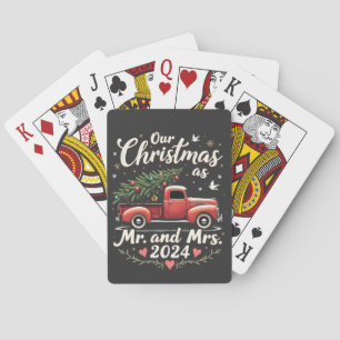 Jeu De Cartes Notre Noël en tant que M. et Mme 2024 Couples asso