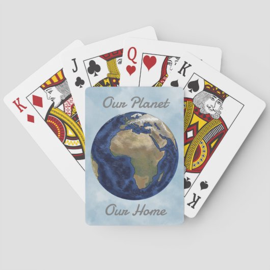 Jeu De Cartes Notre planète (dos)