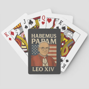 Jeu De Cartes Nous avons un pape Pape Léon XIV Église chrétienne
