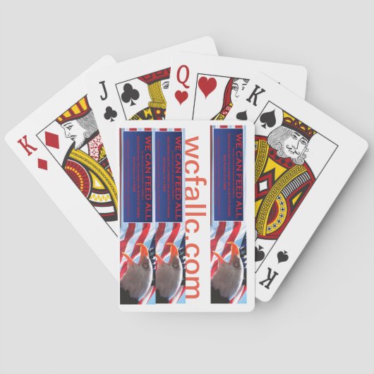 Jeu De Cartes Nous pouvons alimenter tous (dos)