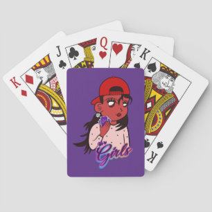 Jeu De Cartes Nous sommes les Filles USA © Cartes de Poker.