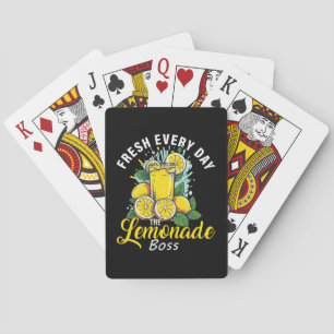 Jeu De Cartes Nouveau Chaque Jour Le Patron De Limonade