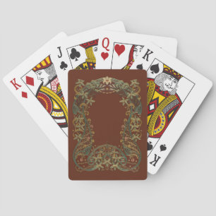 Jeu De Cartes Nouveau floral charmant avec lys