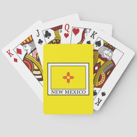 Jeu De Cartes Nouveau-Mexique (dos)