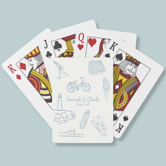 Jeu De Cartes Nouvelle Angleterre jouant aux cartes