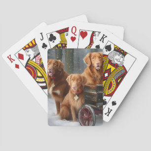 Jeu De Cartes Nouvelle-Écosse Duck Toller Retriever Snowden
