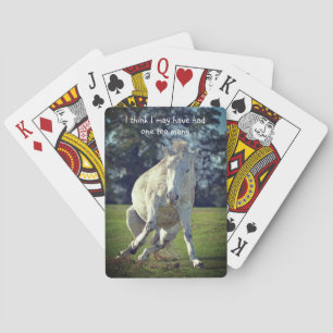 Jeu De Cartes Nouvelle Forêt White Pony Funny Pose