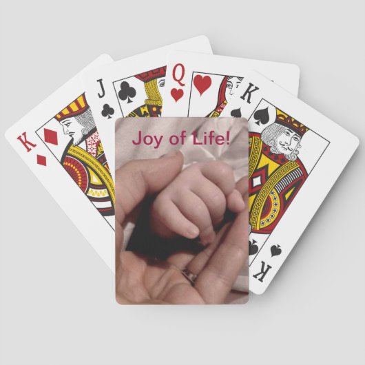 Jeu De Cartes Nouvelle maman et bébé - Joie de la vie (dos)
