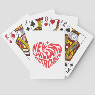 Jeu De Cartes Nouvelle-Orléans Nola Coeur Fort