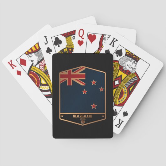 Jeu De Cartes Nouvelle-Zélande (dos)